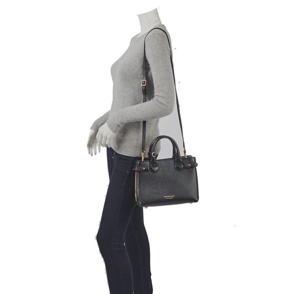 Burberry Small Leather Banner Cross Body Bag - Picture 10 of 10